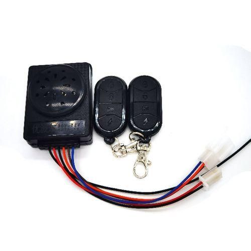 Ebike Alarm System Dual Remote Control 36V 48V 60V 72V For