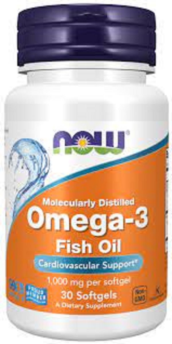 Omega-3, Molecularly Distilled Softgels