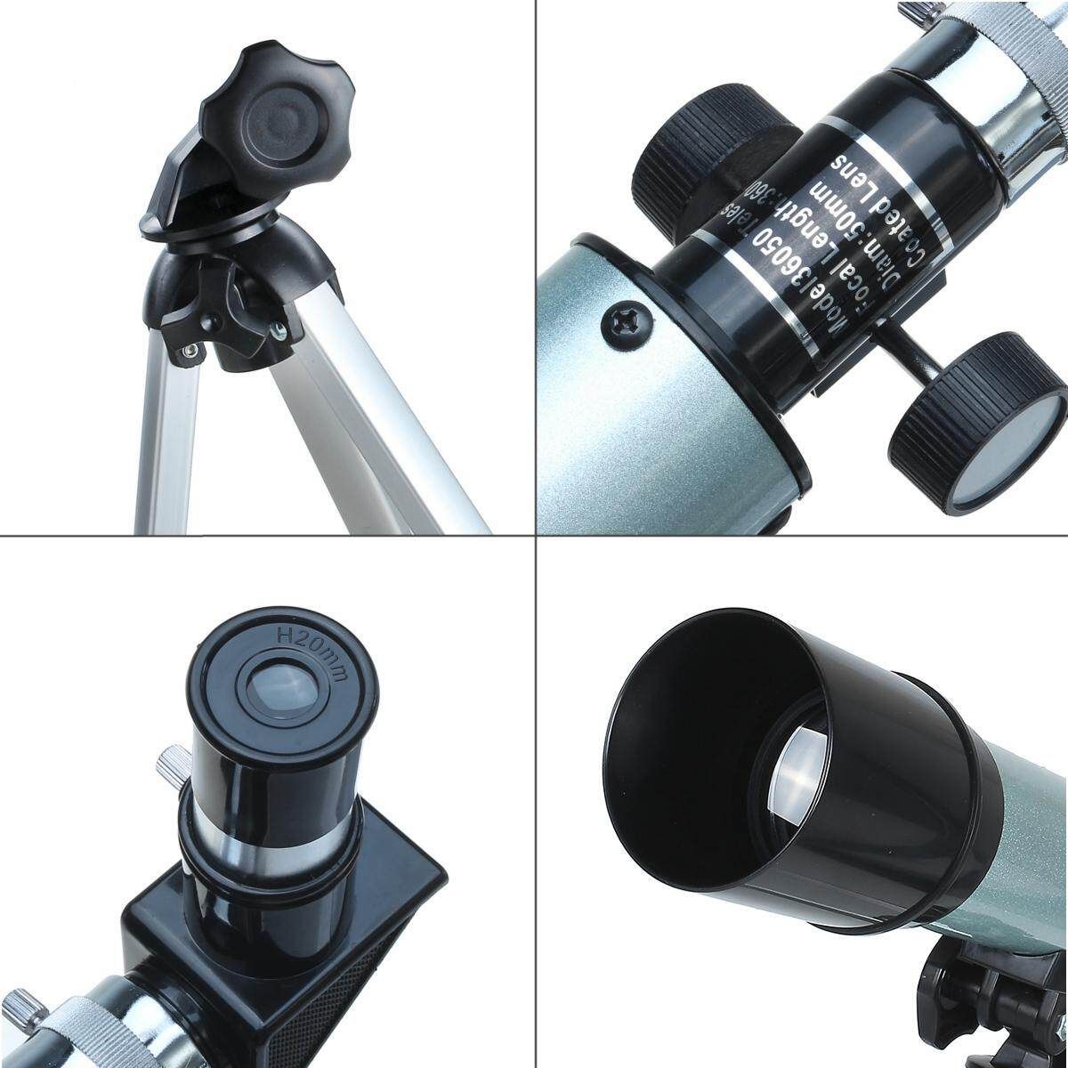 360x50mm Astronomical Refractive High + Tripod
