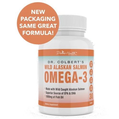 Wild Alaskan Salmon Omega 3 (30 Capsules)