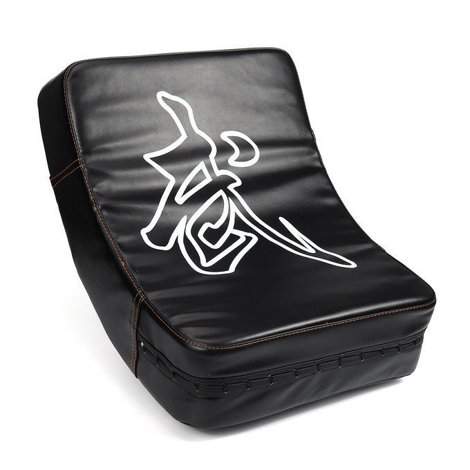 Arc-shaped MMA Kick Boxing Pad Target Taekwondo Muay Thai Focus Training Shield Home Gym Fitness Trainer 65x40x12cm
