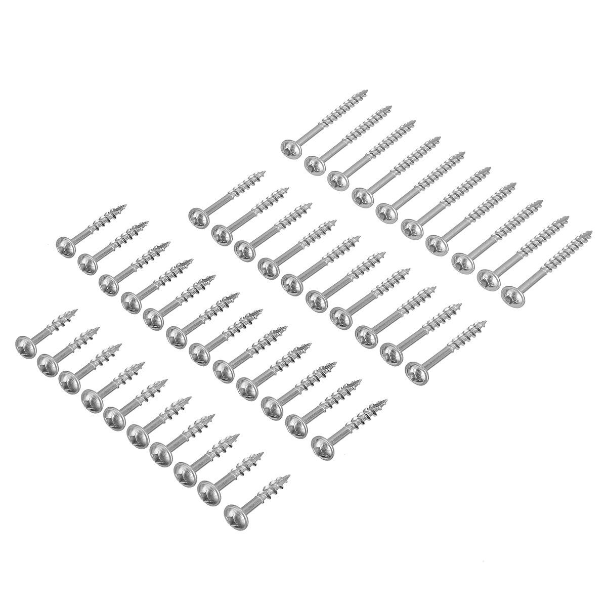 ENJOYWOOD 100pcs Pocket Hole Screw For XK4 Pocket Hole Jig
