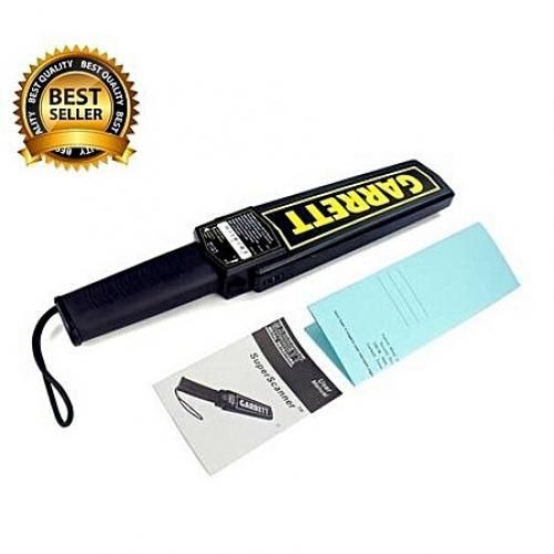 Metal Detector Hand Held Super Scanner-Black