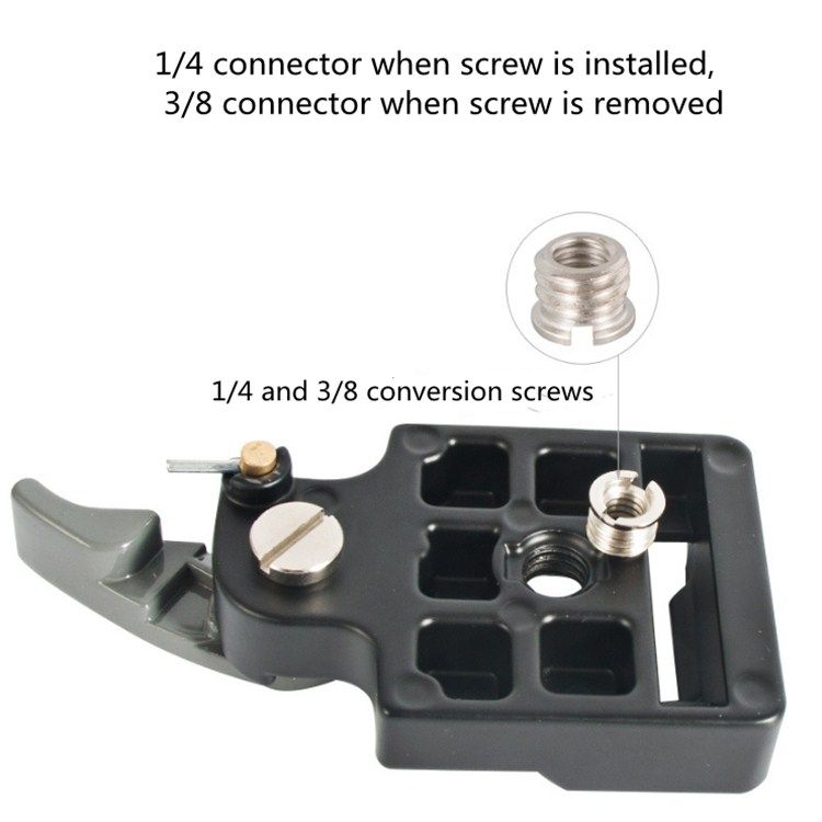 BEXIN Tripod Head Quick Release Plate Holder