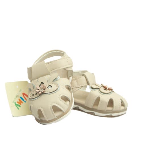 Viny Girls Sandal - Cream