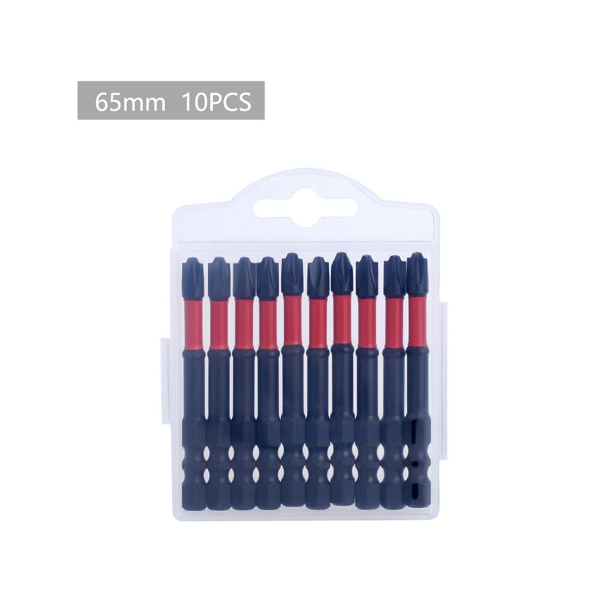 Anti Non- Screwdriver Bits Magnetic Batch Head Impact Strong PH2 High Hardness Screwdriver Bits Power Tools 65mm