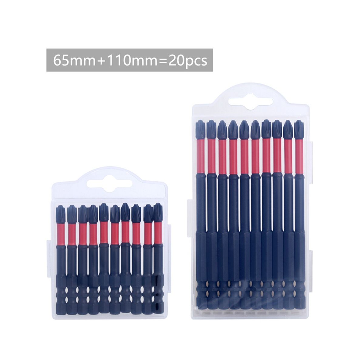 Anti Non- Screwdriver Bits Magnetic Batch Head Impact Strong PH2 High Hardness Screwdriver Bits Power Tools 65mm