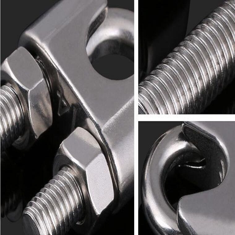 2PCS Stainless Steel Clip U-shaped Card Head：M3