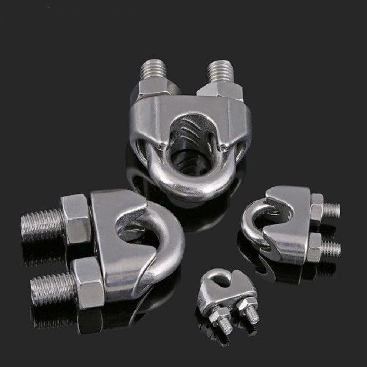 2PCS Stainless Steel Clip U-shaped Card Head：M3