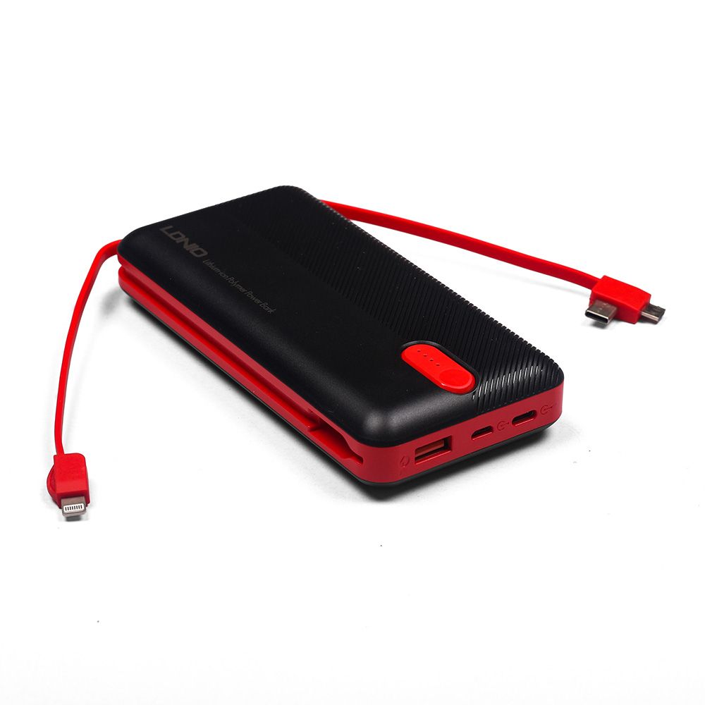 20000mAh Turbo Fast Charging Power Bank (Black)