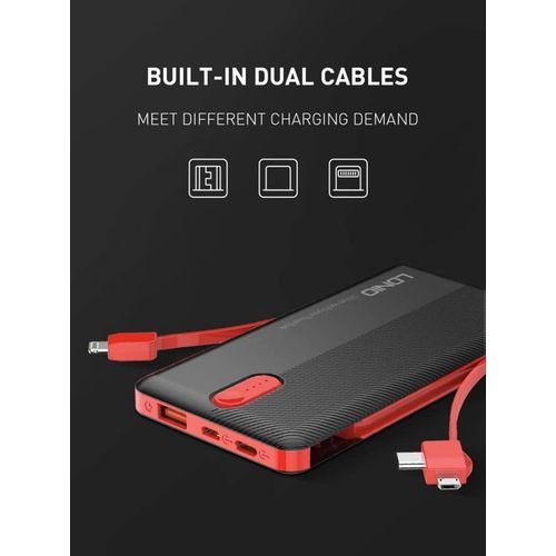 20000mAh Turbo Fast Charging Power Bank (Black)