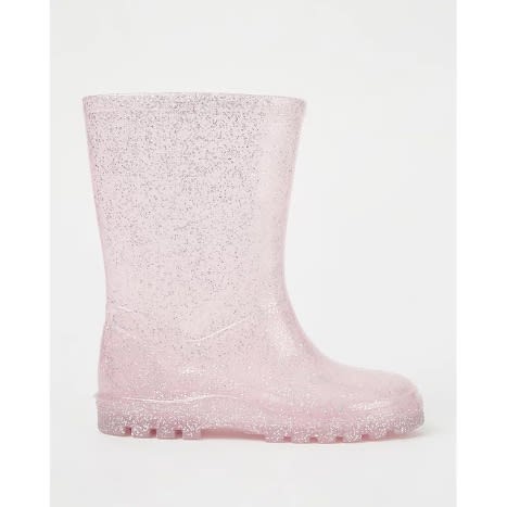 George Glitter Wellington Boots - Pink