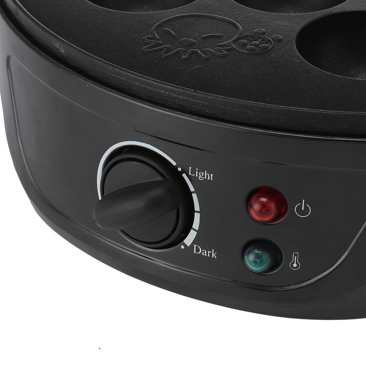 220V 750W 18 Holes Electric Takoyaki Grill Pan Home Octopus Meat Ball Maker Plate Machine AU Plug [Black]