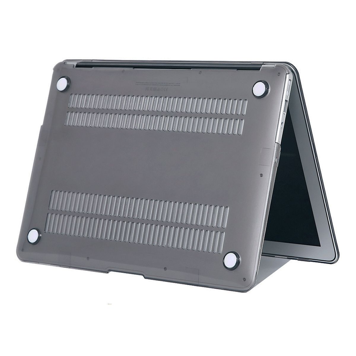 11" Air Case, Crystal Hard Rubberized Cover For Macbook 11.6 Inch, Grey