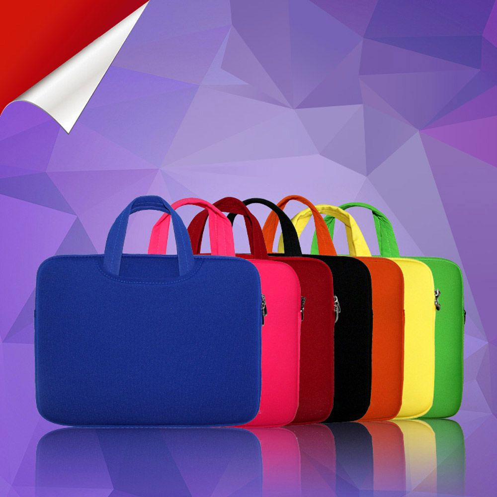 Soft Sleeve Bag Case Briefcase Handlebag Pouch For 14-inch