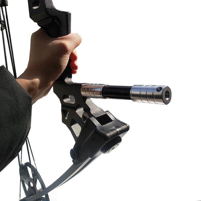 5 Inch Recurve Compound Bow Carbon Bow Stabilizer Extension Quiver For Hunting A*chery Accessories