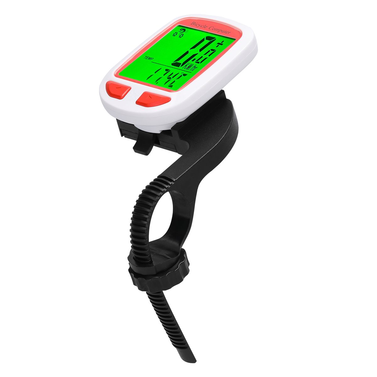 Wireless Bike Computer LED Digital Bicycle Speedometer
