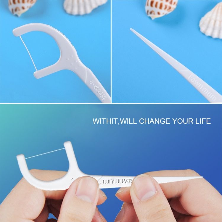 2 Boxes Fawnmum Ultra-fine Safety Flat Dental Floss
