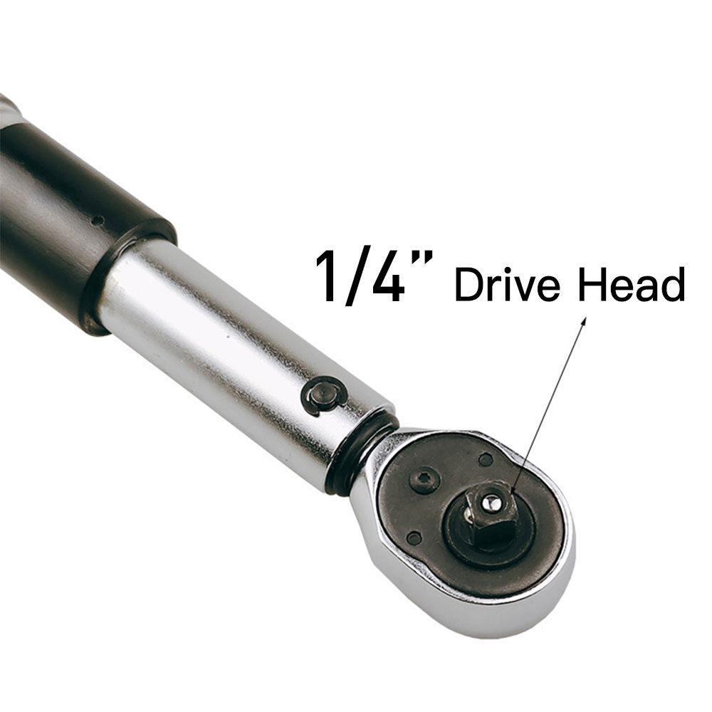 Bicycle Torque Wrench Tool 1/4 Inch Driver Allen Key Tool