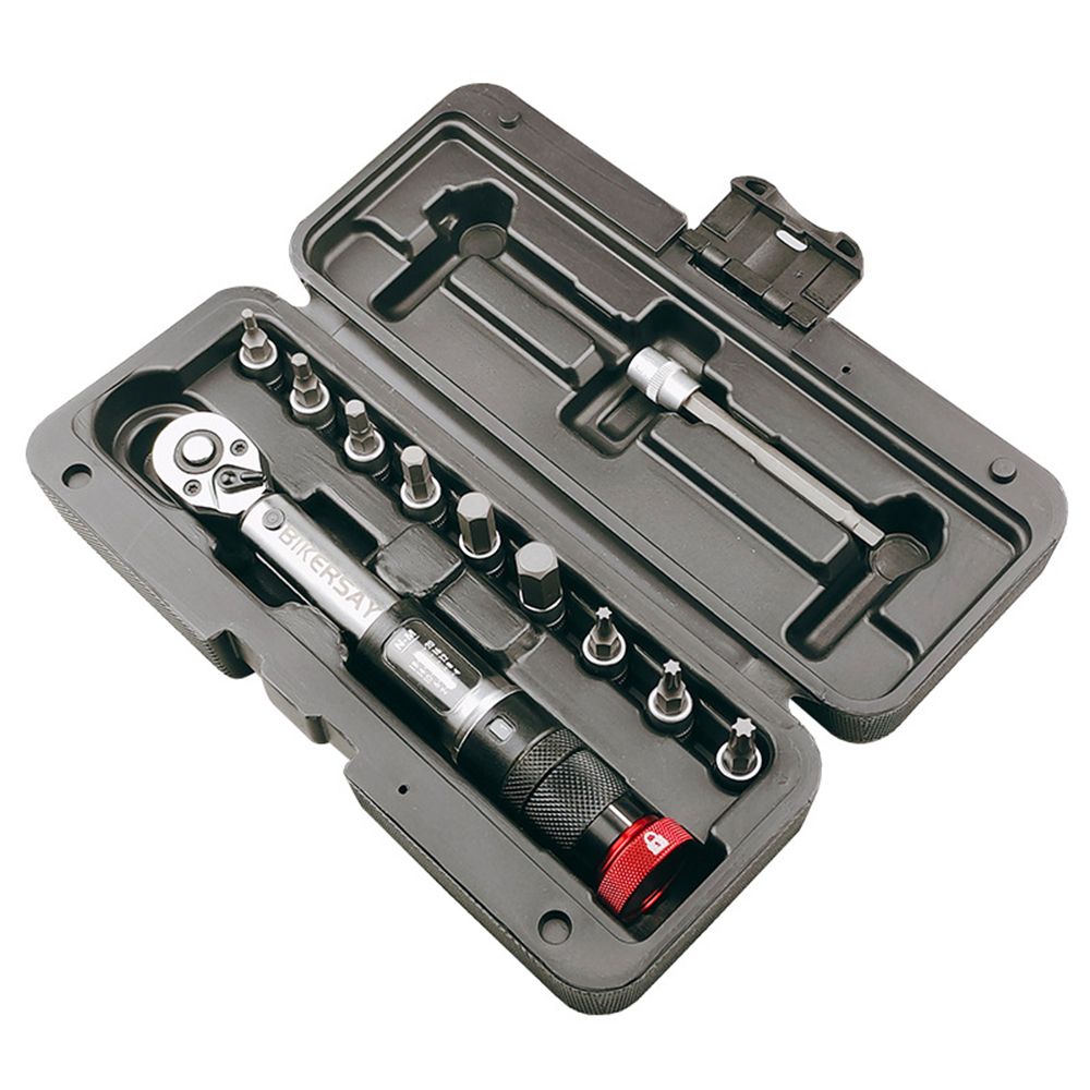 Bicycle Torque Wrench Tool 1/4 Inch Driver Allen Key Tool