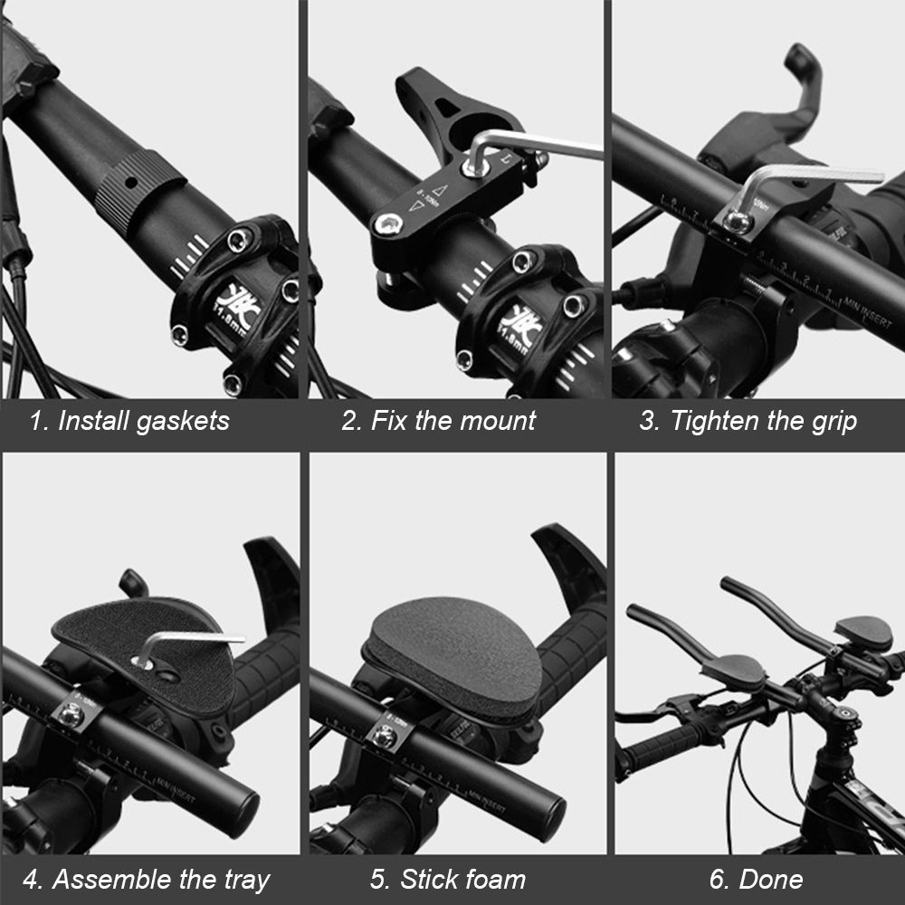 Bicycle Rest Handlebar Time Trial Bike Aerobar Cycling