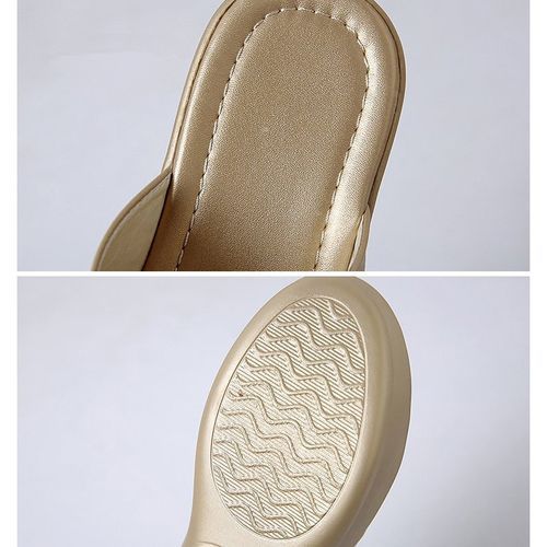 Platform Sandals Women Glitter Luxury Golden Summer Shoes For Woman Party Sandals Ladies Wedges Comfortable Big Size 42/43