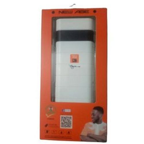 12500mAh Power Bank (White)