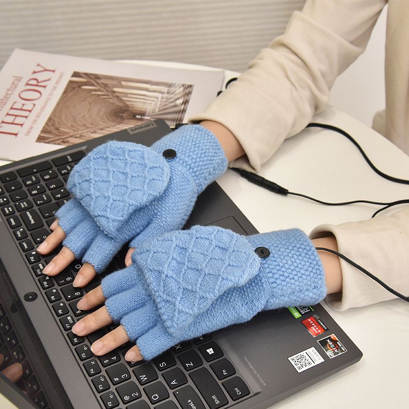 Warm Bang Bang USB Gloves Double-sided Electric Heating