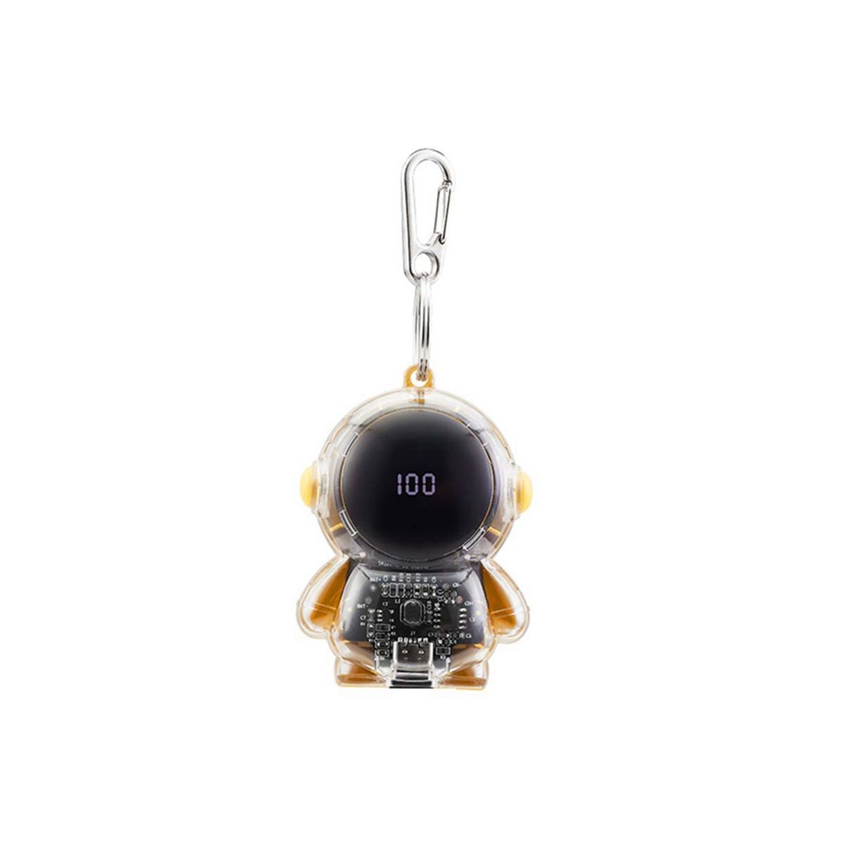Mini Keychain  Digital Display Spaceman Power Pod 1500MAh B