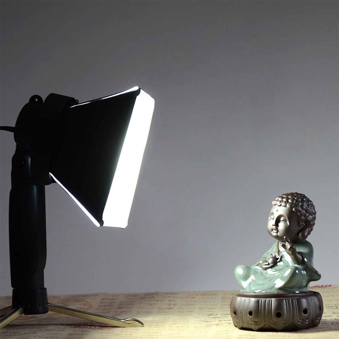 Foldable Soft Diffuser Softbox Cover For External Flash Light , Size: 10cm X 13cm