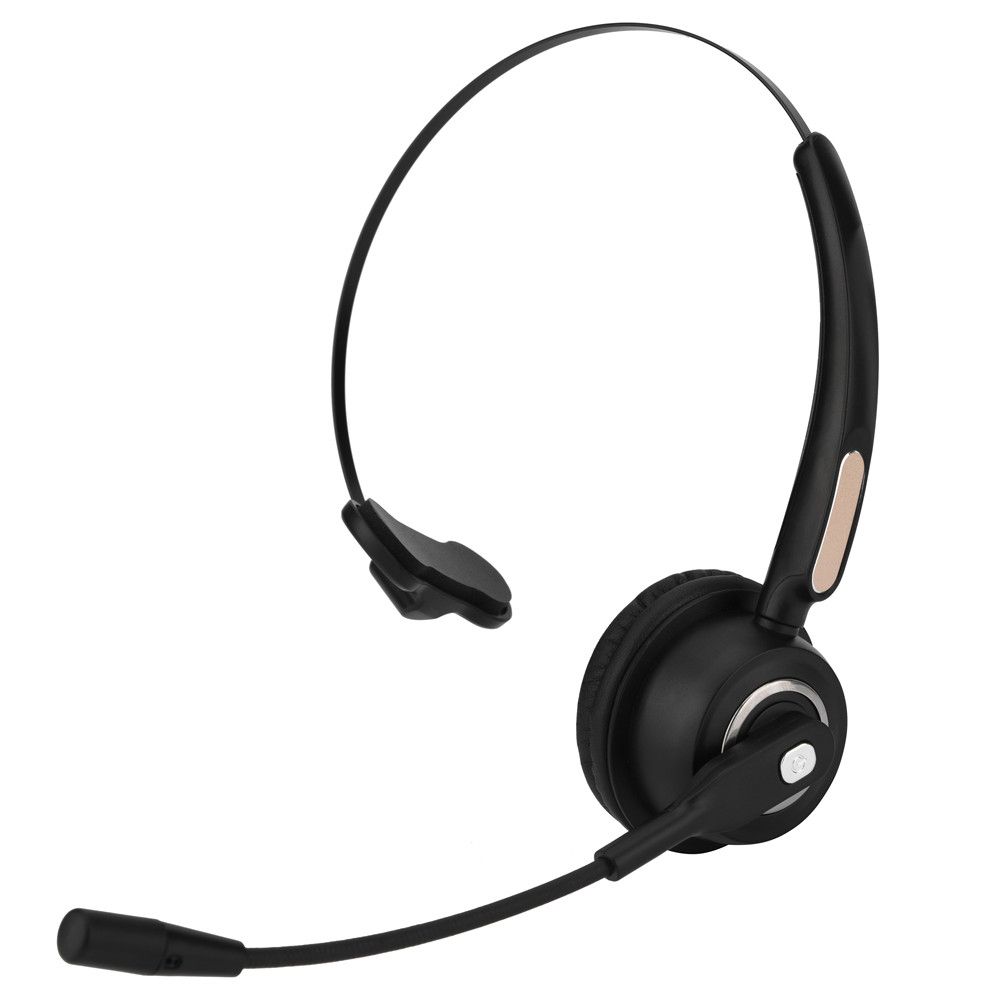 Call Center Bluetooth Headset Wireless Over The Head Noise Canceling Earphone