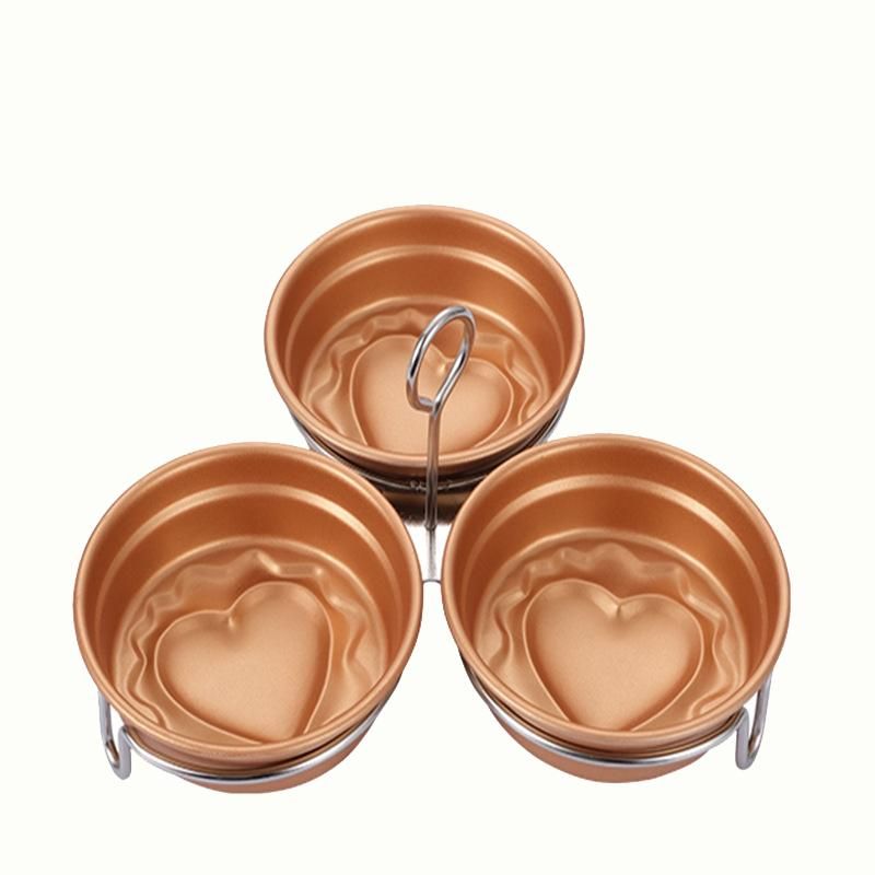 Cute Egg Poacher Stainless Steel Egg Boiler for Kids-Rose