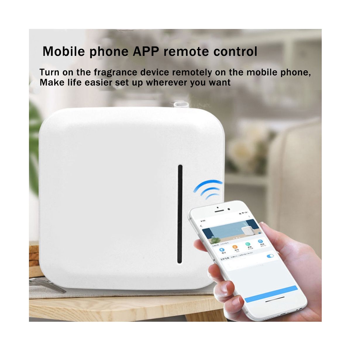 Black Marble Intelligent Aromas Fragrances Machine 150Ml APP