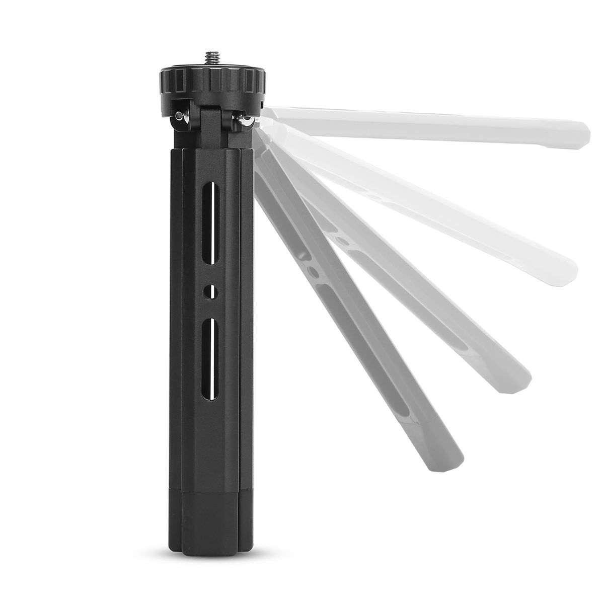 Mini Metal Tripod Aluminum Alloy Desktop Stand Tripod With