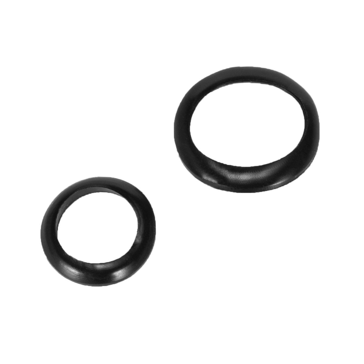 50pcs PVC Rubber Winding Check Ring Fishing Rod Building