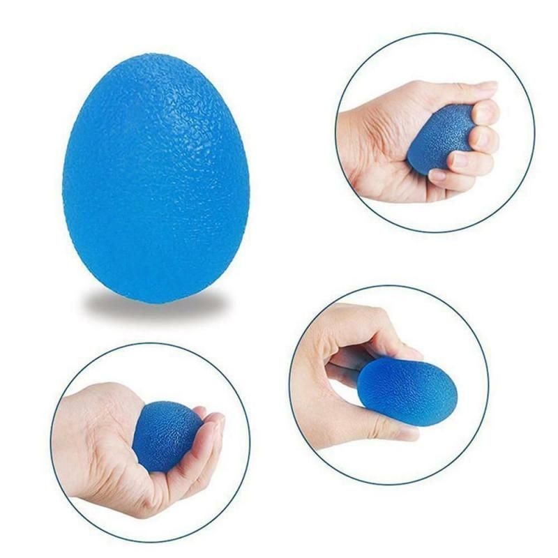 10PCS Hand Grip E Finger Heavy Exerciser Strength Muscle Recovery Gripper Trainer Gripping Ball