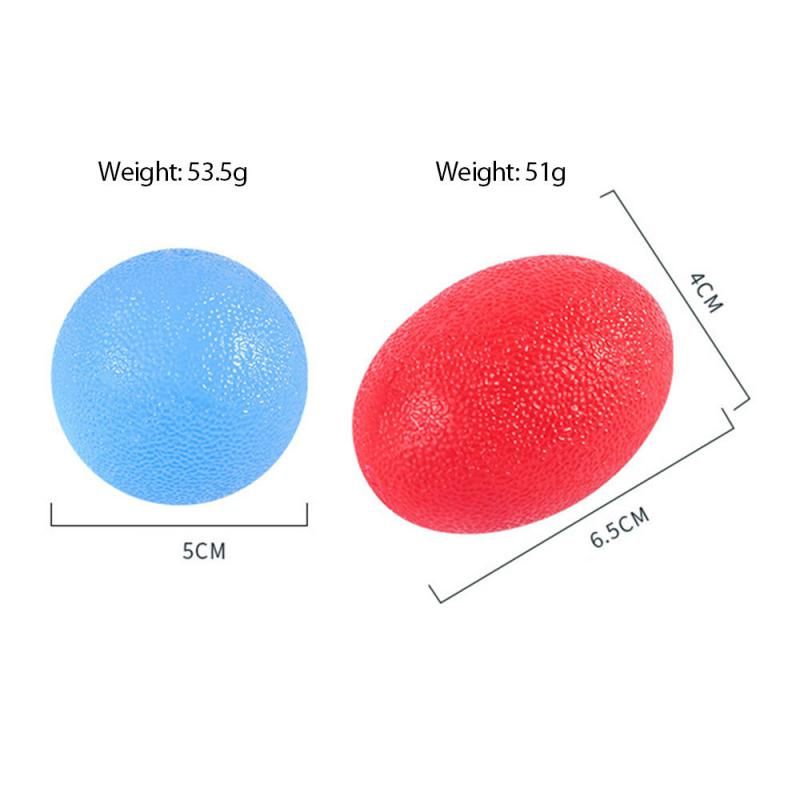 10PCS Hand Grip E Finger Heavy Exerciser Strength Muscle Recovery Gripper Trainer Gripping Ball