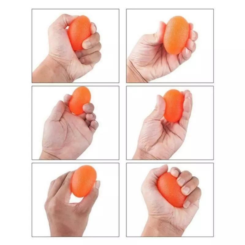 10PCS Hand Grip E Finger Heavy Exerciser Strength Muscle Recovery Gripper Trainer Gripping Ball