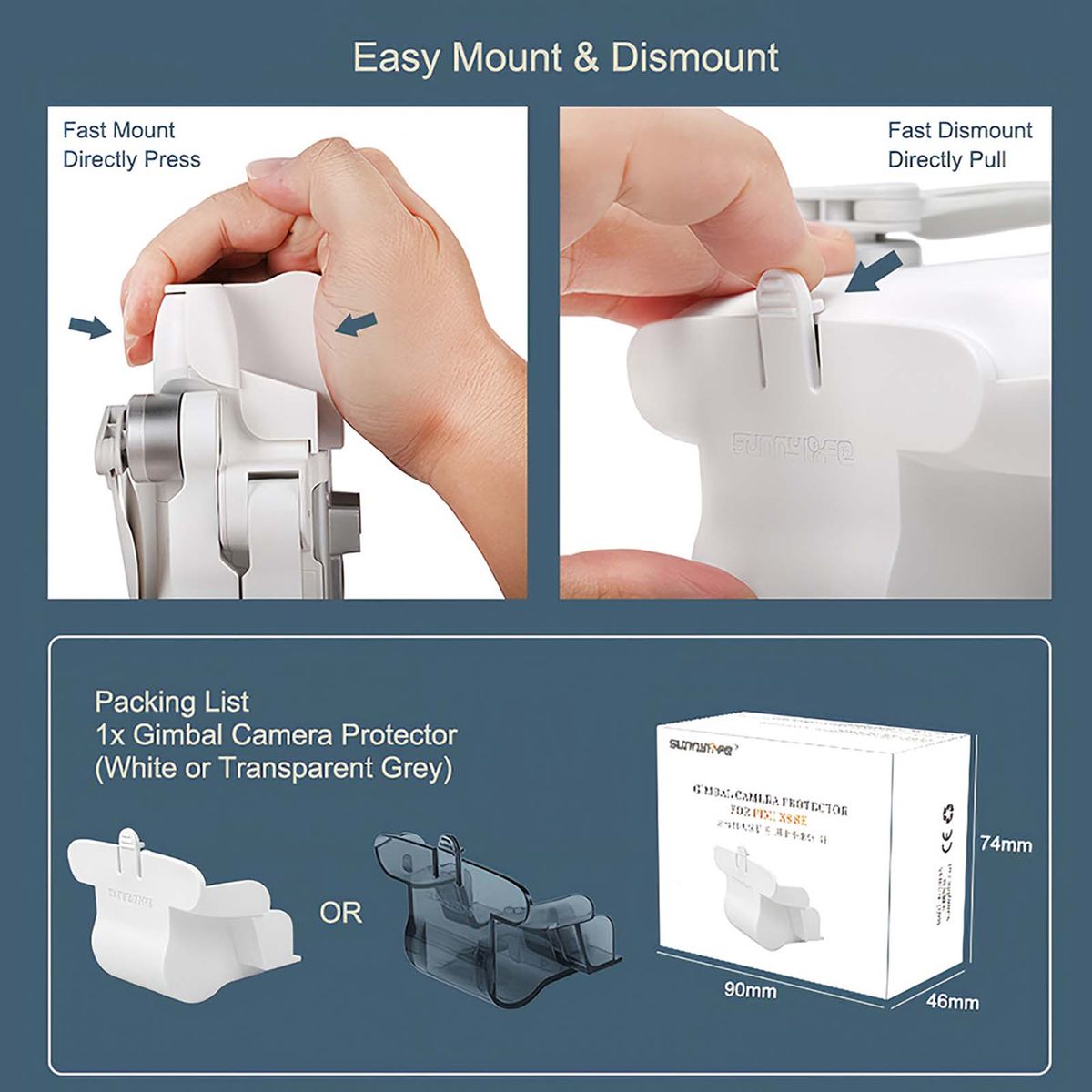 Gimbal Camera Protector For Fimi X8 SE PTZ Camera Cover