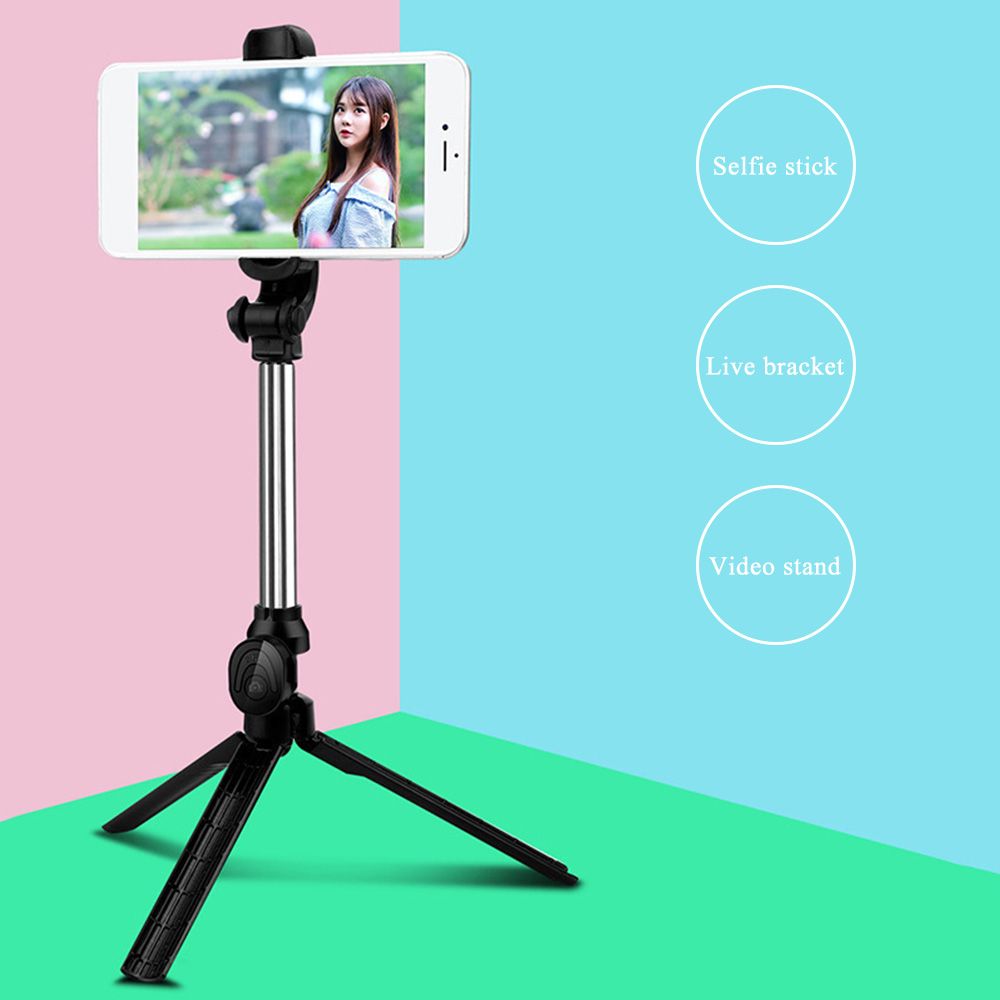 Multi-functional Handheld BT Selfie Stick Portable