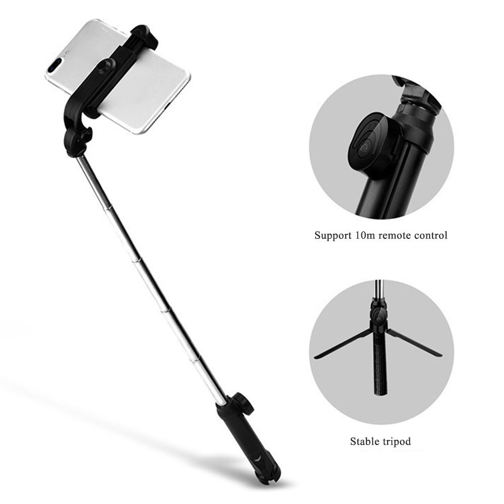 Multi-functional Handheld BT Selfie Stick Portable