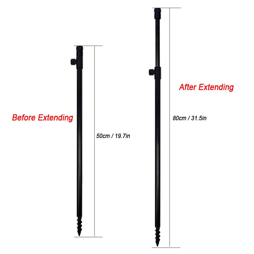 50-80cm Adjustable Quick-release Extending  Stick Spiral