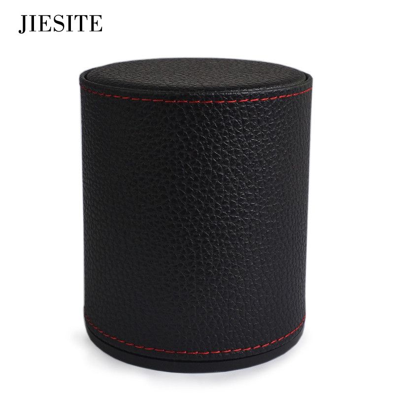 Vsop Leatherplastic Dice Cup Set With 6pcs Acrylic Dices