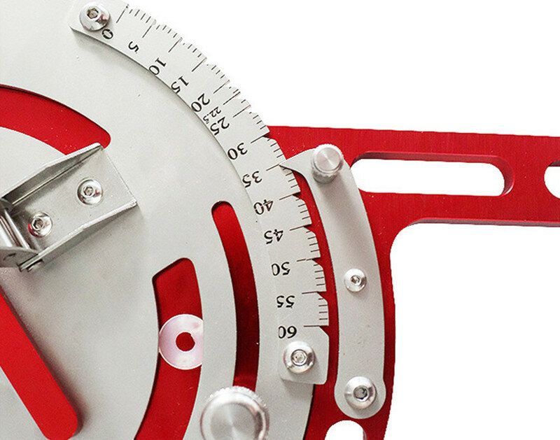 Aluminum Alloy Adjustable Track Square Track Saw Rail Guide
