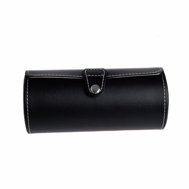 3 Slots Wrist Watch & Jewelry Travel Storage Case