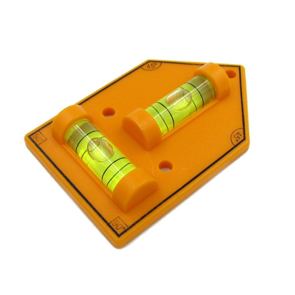 Color Acrylic Level Vails Ruler Horizontal Instrument Black