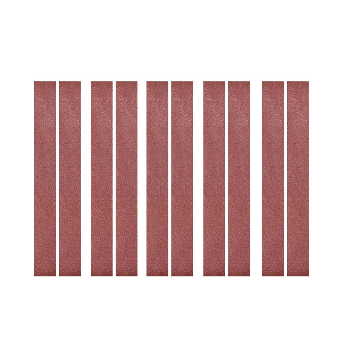 20x330mm 10 Pack Sanding Belts 240-Grit Aluminum Oxide