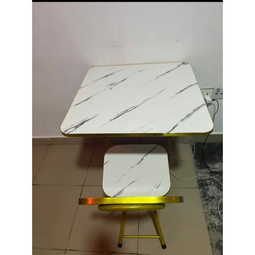 Wooden Foldable Studying / Laptop Table And Chair