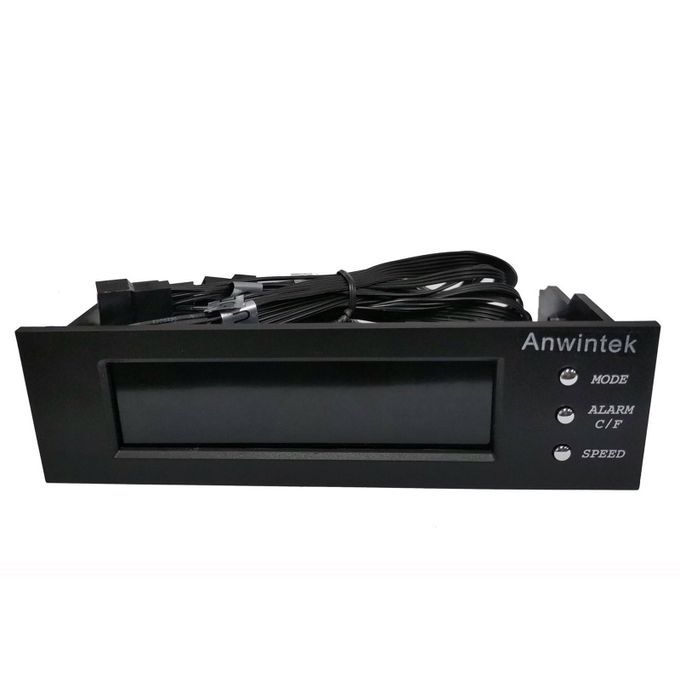 Computer Temperature Monitor 5.25inch Perpetual Calendar Display For