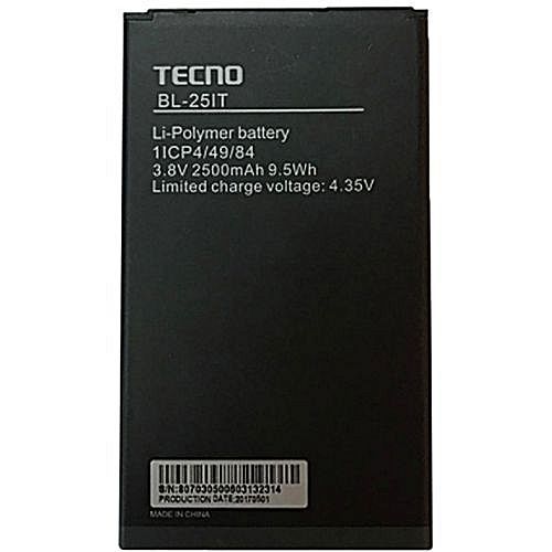 BL-25IT Replaceable Battery For Tecno W2.